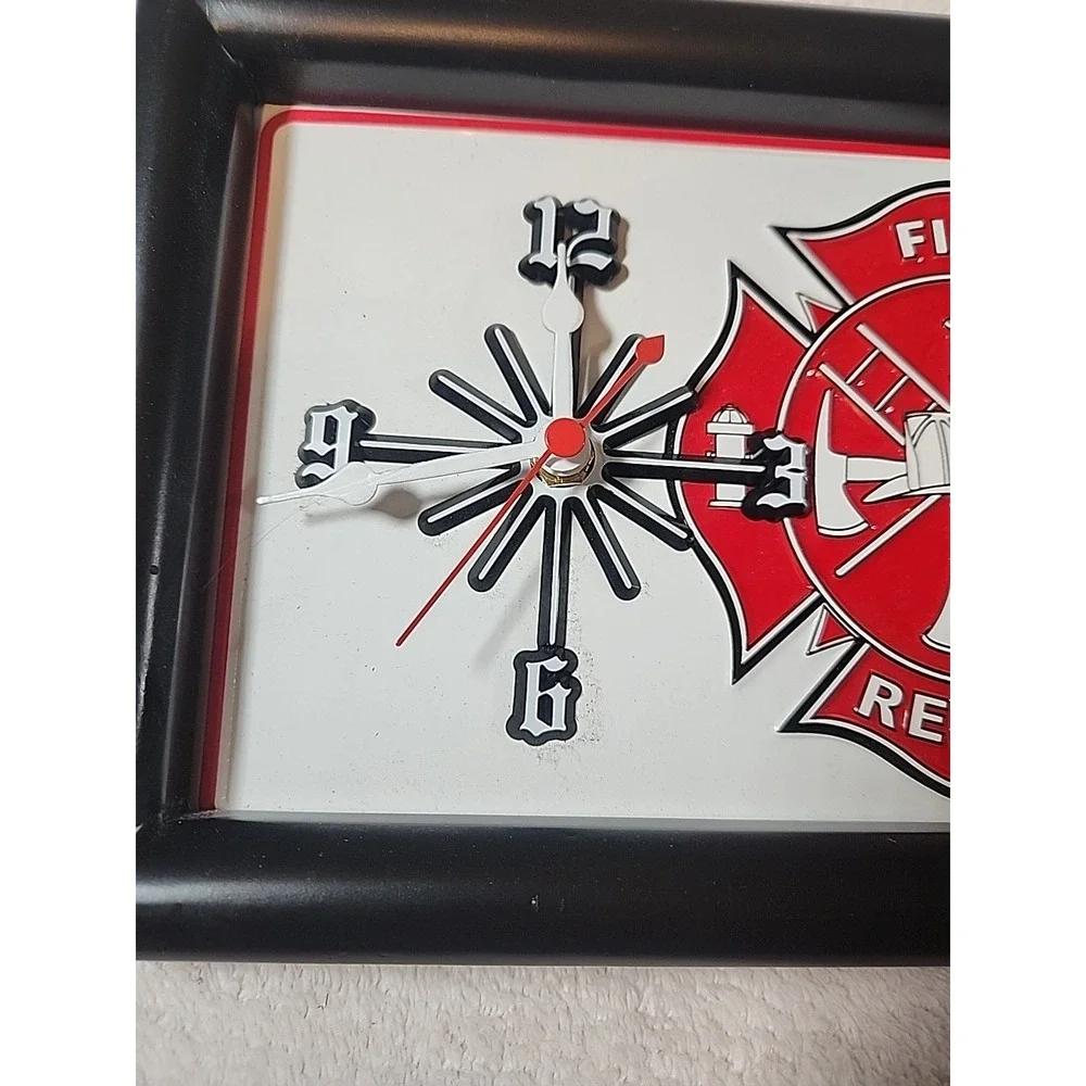 Fire Rescue Wall Clock‎